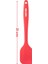 2’li Spatula Set, Isıya Dayanıklı Yanmaz Yapışmaz Silikon Spatula 2 Adet Kırmızı-Antrasit 21CM 3