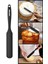 Pasta Sıvama Spatulası, Silikon Çikolata Krema Reçel Sıyırma Sıvama Bıçağı Spatulası 25CM Siyah 1