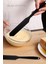 Pasta Sıvama Spatulası, Silikon Çikolata Krema Reçel Sıyırma Sıvama Bıçağı Spatulası 25CM Siyah 5