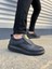 JY161 Hippo Lastik Detaylı Erkek Günlük Sneaker - Siyah 1