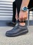 JY161 Hippo Lastik Detaylı Erkek Günlük Sneaker - Siyah 3