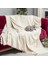 Kaymaz Koltuk Örtüsü Çift Taraflı Mikrofiber Şönil 175X350 cm XLARGE - Ekru – Kedi Köpek ve Çocuk Dostu 2