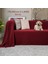 Kaymaz Koltuk Örtüsü Çift Taraflı Mikrofiber Şönil 175X350 cm XLARGE- Bordo – Kedi Köpek ve Çocuk Dostu 1