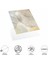 Decohandy 30X30 cm Pvc Duvar Karosu 4'lü Paket - Dumanlı Mermer Desen 2