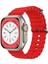 Apple Watch 2/3/4/5/6/7/8/9/se/se2 38MM 40MM 41MM Uyumlu Silikon Loop Kordon 1