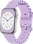 Apple Watch 2/3/4/5/6/7/8/9/se/se2 38MM 40MM 41MM Uyumlu Silikon Loop Kordon 1