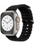 Apple Watch 2/3/4/5/6/7/8/9/se/ultra 42MM 44MM 45MM 49MM Ocean Silikon Loop Kordon 1