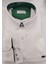Erkek Slim Fit Düğmeli Yaka Pamuk Polyamid Karışımlı Rahat Gömlek 1