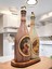 Özel Tasarım Vintage Desenli Sunum Stantlı Zeytinyağı Sıvıyağ Şişesi 2'li 750 ml 3