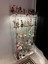 Artinoks Cam Vitrin Gümüşlük Büfe Camlı Koleksiyon Vitrini Detolf Cam Vitrin Teşhirvitrin 3ledli /(Işıklı) 2