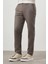 Erkek Haki Yazlık Pamuk Yan Cep Slim Fit Chino Pantolon 3