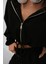 Beli Lastikli Fermuarlı Sweatshirt 4