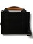El ve Omuz Çantası Kanvas Tote Bag Siyah 2