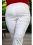 Beli Geniş Lastikli Ispanyol Paça Büyük Beden Jean Kot Pantolon 3