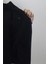 Fistan Store Erkek Düz Spor Dar Kalıp Hakim Yaka 3 Iplik Şardonlu Fermuarlı Kışlık Sweat 3