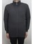 Fistan Store Erkek Düz Spor Dar Kalıp Hakim Yaka 3 Iplik Şardonlu Fermuarlı Kışlık Sweat 1