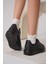 Samira Premium Ortopedik Siyah Kadın Sneaker 3