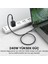 1mt USB 4.0 240W Thunderbolt Type-C To Type-C Şarj, Data ve 8k 60Hz Görüntü Aktarım Kablosu 3