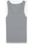Lıllesol Kadın Fitilli Görünümlü Slim Fit Vücuda Oturan Havuz Yakalı Pamuklu Basic Antrasit Atlet 1