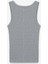 Lıllesol Kadın Fitilli Görünümlü Slim Fit Vücuda Oturan Havuz Yakalı Pamuklu Basic Antrasit Atlet 3