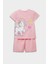 Kız Bebek Pijama Takımı Unicorn Baskılı Kısa Kollu Penye Üst Beli Lastikli Şort E1553A525HS 1