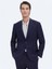 Saks Düz Modern Fit Yün Karışımlı Takım Elbise 2