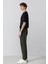 Jogger Pantolon Beli Bağcıklı Cepli Düz Paça D8641AX24AU 5