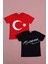 2'li Atatürk-Imza Farklı Desenli Erkek-Kız Çocuk T-Shirt 1