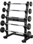 Priene BR50D 5 Li Düz Barbell-Raf Set 1