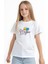 Kız Çocuk Basic Malibu Baskılı T-Shirt 2