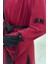 Fiyonk Detaylı Abaya Elbise Takım 3955 Bordo 4