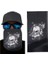 Siyah Beyaz Kafatası Baskılı Buff Bandana 25X48 cm 1