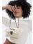 Baghashtag Ekru Mini Peluş Çanta 4