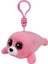Ty Beanie Boo´s Pierre Pembe Fok Peluş Anahtarlık 2