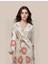 Güneş Desenli Pamuklu Müslin Kimono Bornoz Kaftan Sabahlık 1