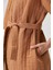 Quilted Keten Ceket Indian Tan / Ekru 5