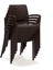 Rattan Small Lüx Camlı Kahve Masa Takımı Bahçe&balkon 1 Camlı Masa 4 Sandalye 5