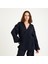 %100 Pamuklu Dokuma Içten Bağlamalı Müslin Kimono-Pantolon Alt Üst Takım 3