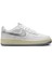 Air Force 1 Lv8 3 Leather Unisex Sneaker Swoosh Hakiki Deri Günlük Spor Ayakkabı Beyaz 1