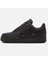 Air Force 1 '07 Lx ''metallic Swooshes'' Leather Sneaker Hakiki Deri Kadın Günlük Spor Ayakkabı Siyah 2