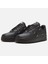 Air Force 1 '07 Lx ''metallic Swooshes'' Leather Sneaker Hakiki Deri Kadın Günlük Spor Ayakkabı Siyah 3