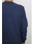 Fistan Store Erkek Indigo Desenli Spor Kesim Normal Kalıp Bisiklet Yaka Selanik Kumaşlı Kışlık Kazak 4