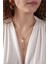 Premium Mineli Inci Detay Balık Kolye 50743 1