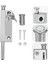 Sunup SN-26274 Anahtarlı Güvenlik Kilidi Kapı Pencere Ilave Kilit 2