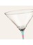 Loess Cam Kadeh 230 Ml Pembe - Mavi 3