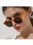 Grudoz Turuncu Yuvarlak Vintage&retro Güneş Gözlüğü 4