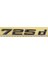 725D Siyah Bagaj Yazısı 3A 3D 3ABS 1