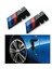 Bmw M Çamurluk Yanı Krom Abs 3m 3D Yazı Logo Seti Uyumlu (503734782) Parlak Siyah 2