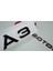 Audi A3 2.0 Tdi Parlak Siyah Abs 3m 3D Bagaj Yazı Logo 1