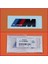 Bmw M Bagaj Yazı Logo Siyah Mat 75MM 1
